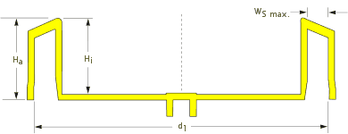 Recessed Pipe Caps for Pipe Ends