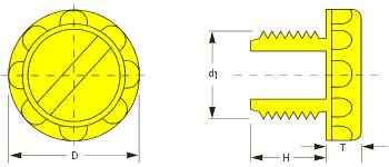 Threaded Protection Plugs