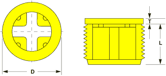 Domestic Radiator Threaded Plugs