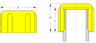 Threaded Caps