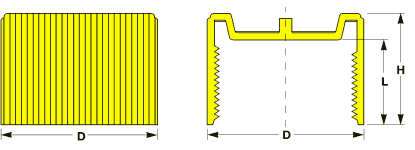 Threaded Sealing Caps